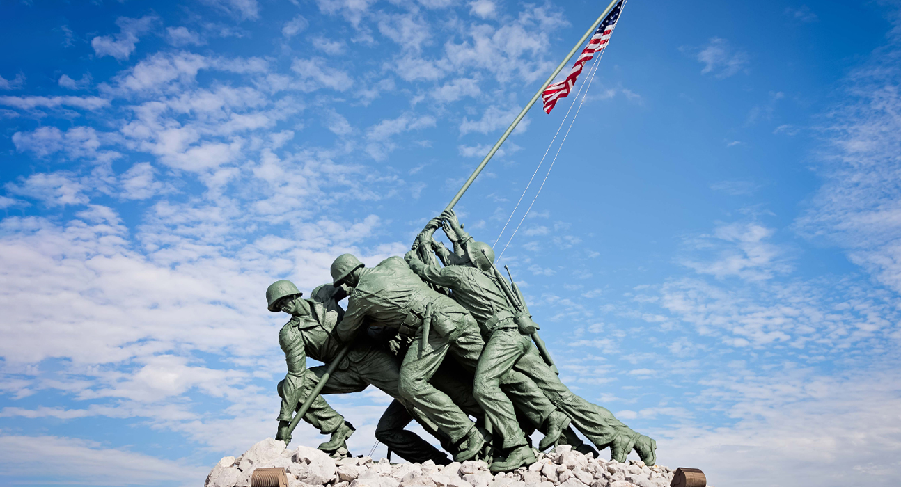 Iwo Jima Monument in Harlingen